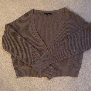Shein brown sweater